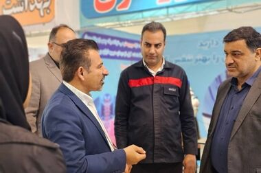دیدار مدیرعامل شرکت فولاد اکسین با استاندار خوزستان