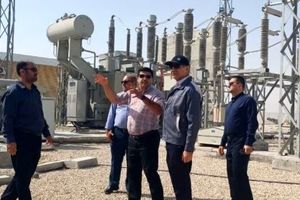 کنترل وضعیت پدافند غیر عامل در بازدید از پروژه پست برق ۱۳۲ کیلوولت منطقه ویژه اقتصادی لامرد