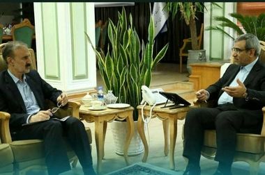 دیدار رئیس و اعضای هیات مدیره سازمان نظام مهندسی معدن خراسان رضوی با سرپرست «مجتمع فولاد خراسان»