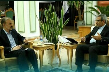 دیدار رئیس و اعضای هیات مدیره سازمان نظام مهندسی معدن خراسان رضوی با سرپرست «مجتمع فولاد خراسان»