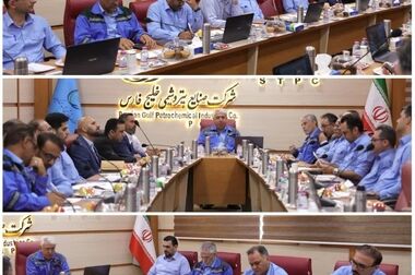 بازدید مدیرعامل و جمعی از مدیران بانک ملت از پتروشیمی شهید تندگویان