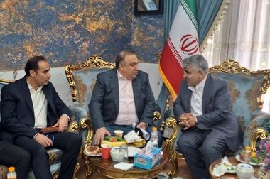 بررسی طرح‌های توسعه‌ای معادن صبانور در دیدار با استاندار کردستان