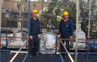 طرح هوشمند ارسال توامان بخار در ذوب آهن اصفهان