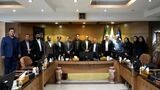 برگزاری مراسم تودیع و معارفه سرپرست طرح کمک به تامین زیربناهای واحد فرآوری تیتانیوم کهنوج