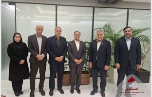 جلسه مدیرعامل صبانور با مدیرعامل بانک تجارت با محوریت تسریع در تأمین مالی پروژه‌ها