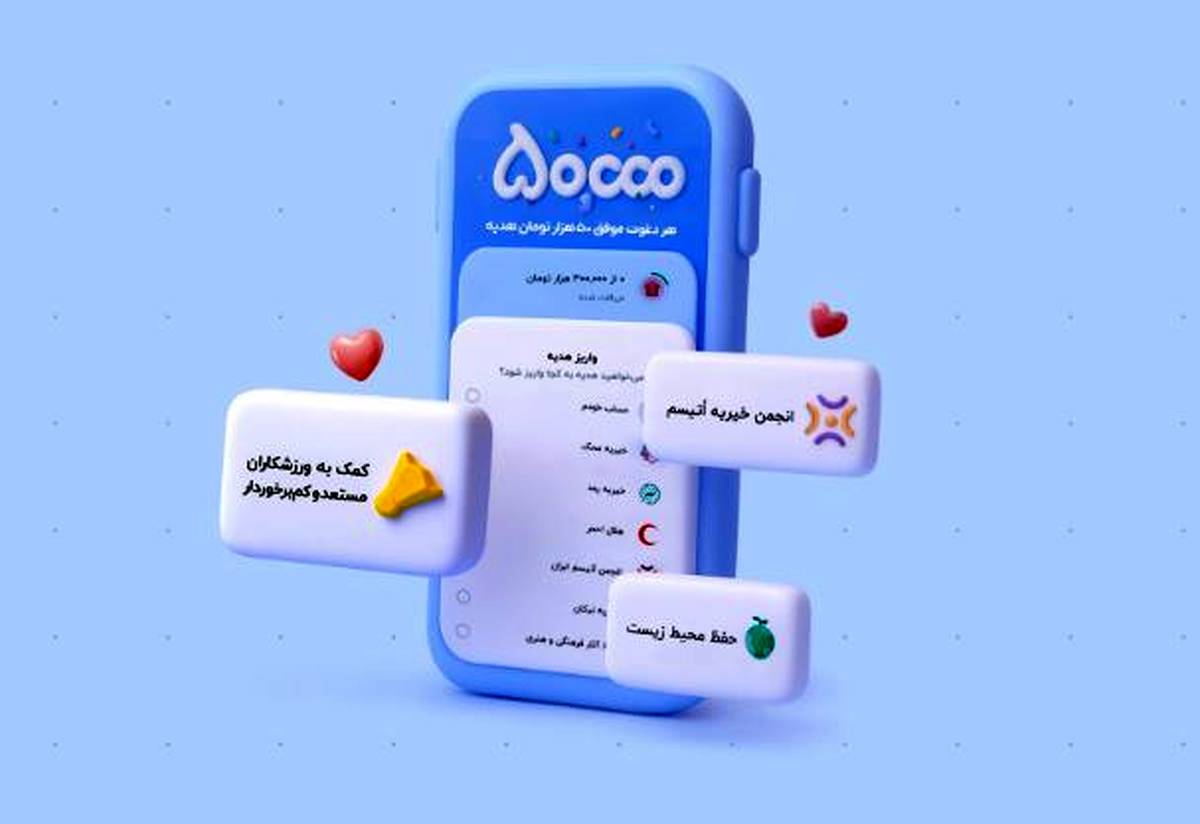 هدیه شما به حساب مهربانی نشست