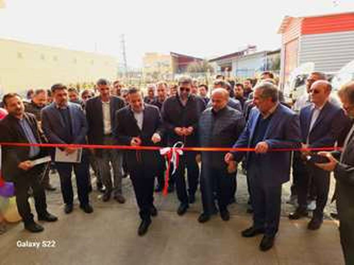 بهره برداری از خط تولید اتاق کامیون در شهرک صنعتی کاسپین