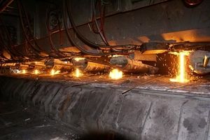 رکورد جدید تولید ۸ ذوب ریل مارک R260 در یک روزدر ذوب آهن اصفهان