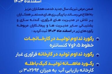 دیدار نوروزی مدیرعامل شرکت معدنی و صنعتی گل گهر با همکاران و کارکنان شرکت
