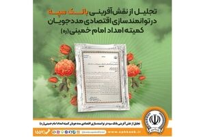 تجلیل از نقش‌آفرینی بانک سپه در توانمندسازی اقتصادی مددجویان کمیته امداد امام خمینی(ره)