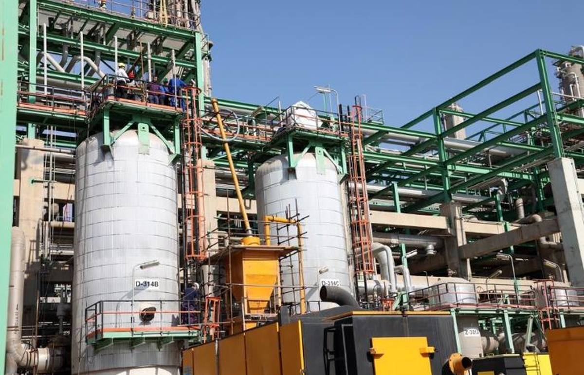  تعویض جاذب‌های واحد الفین بدون توقف تولید