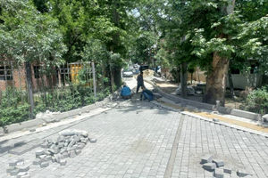 بهبود ساختاری محله باغ فردوس با بهسازی محوطه‌ کتابخانه شهید باهنر 