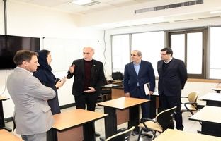 بازدید مشاور وزیر صمت از کانون ارزیابی هزار مدیر حرفه‌ای درسازمان مدیریت صنعتی