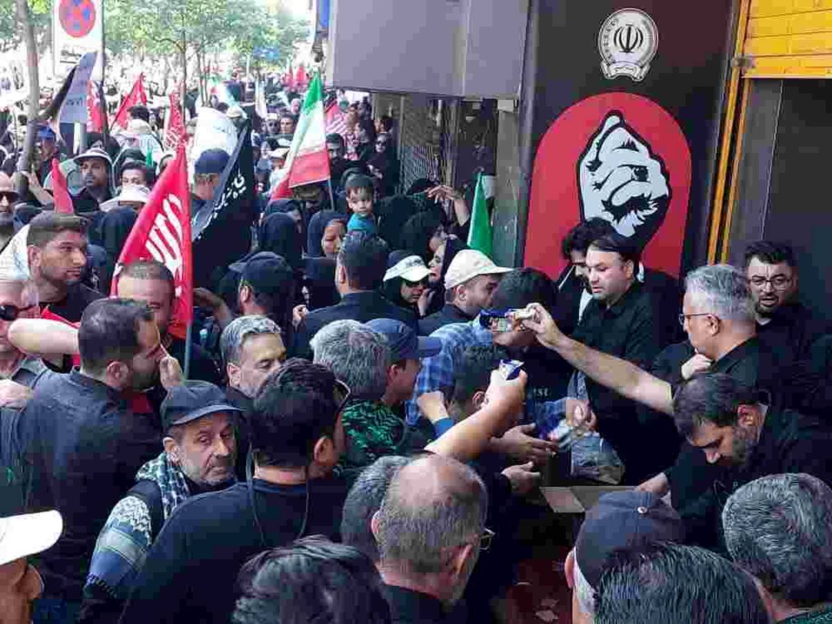 حضور مدیرعامل بانک سپه در موکب های خدمت‌رسانی به زائران مراسم تشییع رهبر شهید