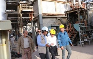 بازدید مدیرعامل شرکت ملی صنایع پتروشیمی از شرکت فجر انرژی