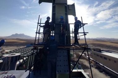 برگزاری مراسم پدافند غیر عامل در فولاد کردستان