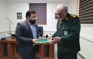 دیدار مدیر مجتمع پتاس با فرمانداری خوروبیابانک