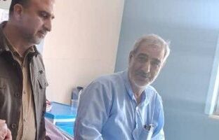 عیادت مدیر بیمه دی زنجان از جانبازان اعصاب روان