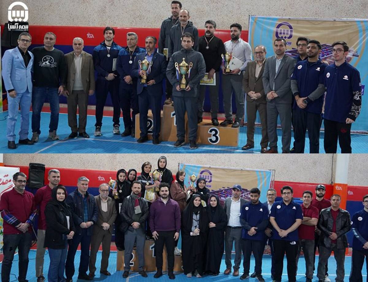 مسابقات فوتبال‌دستی صنعت بیمه به میزبانی بیمه آسیا برگزار شد