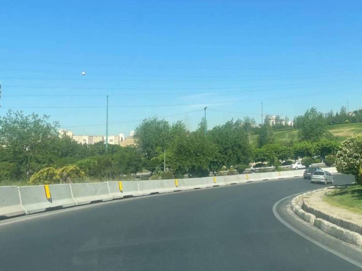 نقطه حادثه‌خیزِ بزرگراه یادگار امام (ره) رفع خطر شد