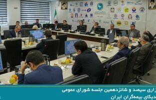 سیصد و شانزدهمین جلسه شورای عمومی سندیکای بیمه‌گران ایران برگزار شد