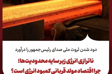 انرژیِ تولید؛ راهبردی که نباید به تعویق بیفتد