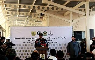 امحاء ۲۰ تن مواد مخدر/ تهران امروز از وجود معتادان متجاهر پاک‌تر از هر زمان است 