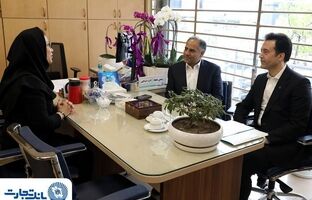 بازدید مدیرعامل بانک تجارت از شعب تهران در اولین روزهای کاری سال 1405