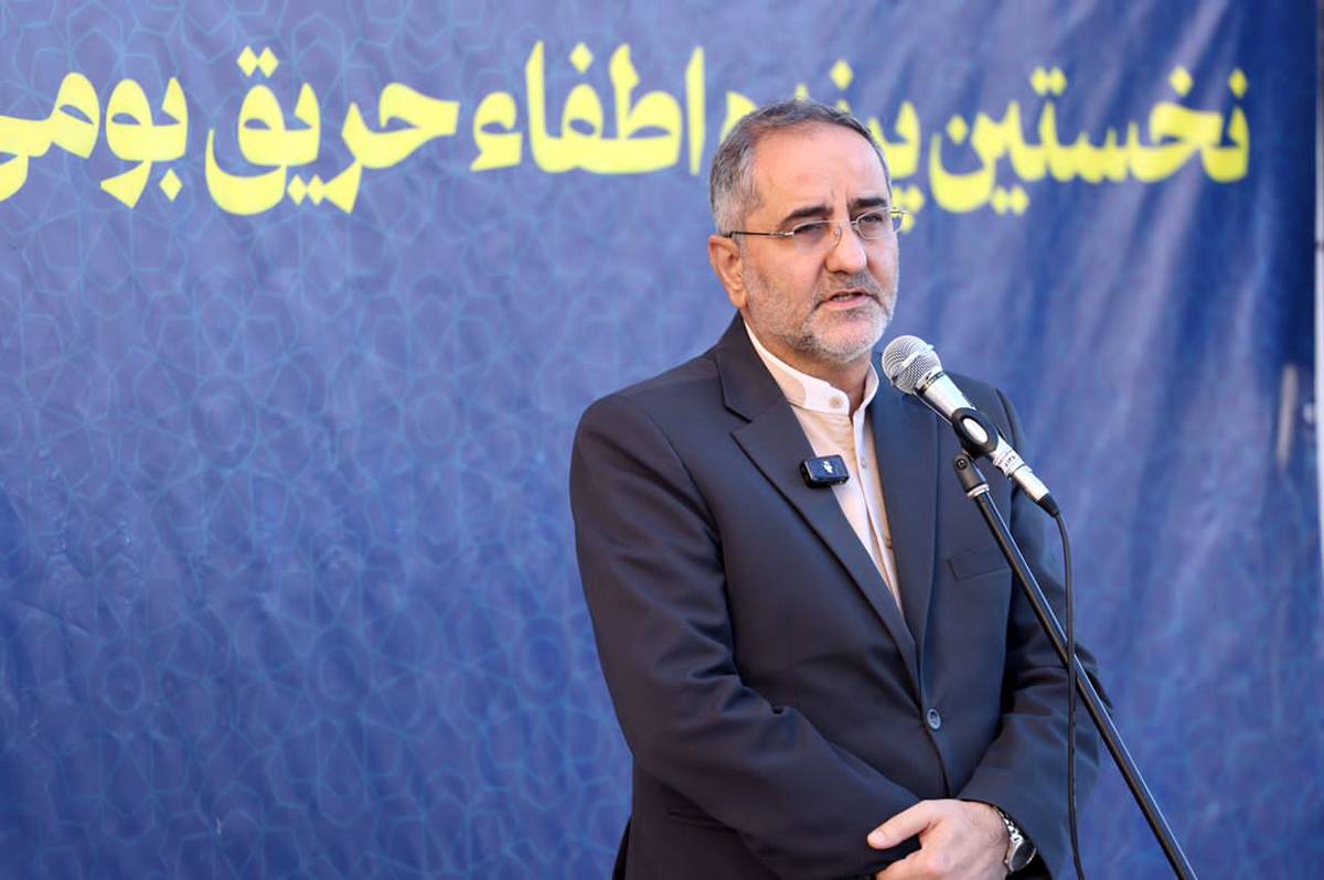 الحاق نخستین پرنده اطفای حریق بومی کشور به ناوگان ایمنی منطقه آزاد قشم