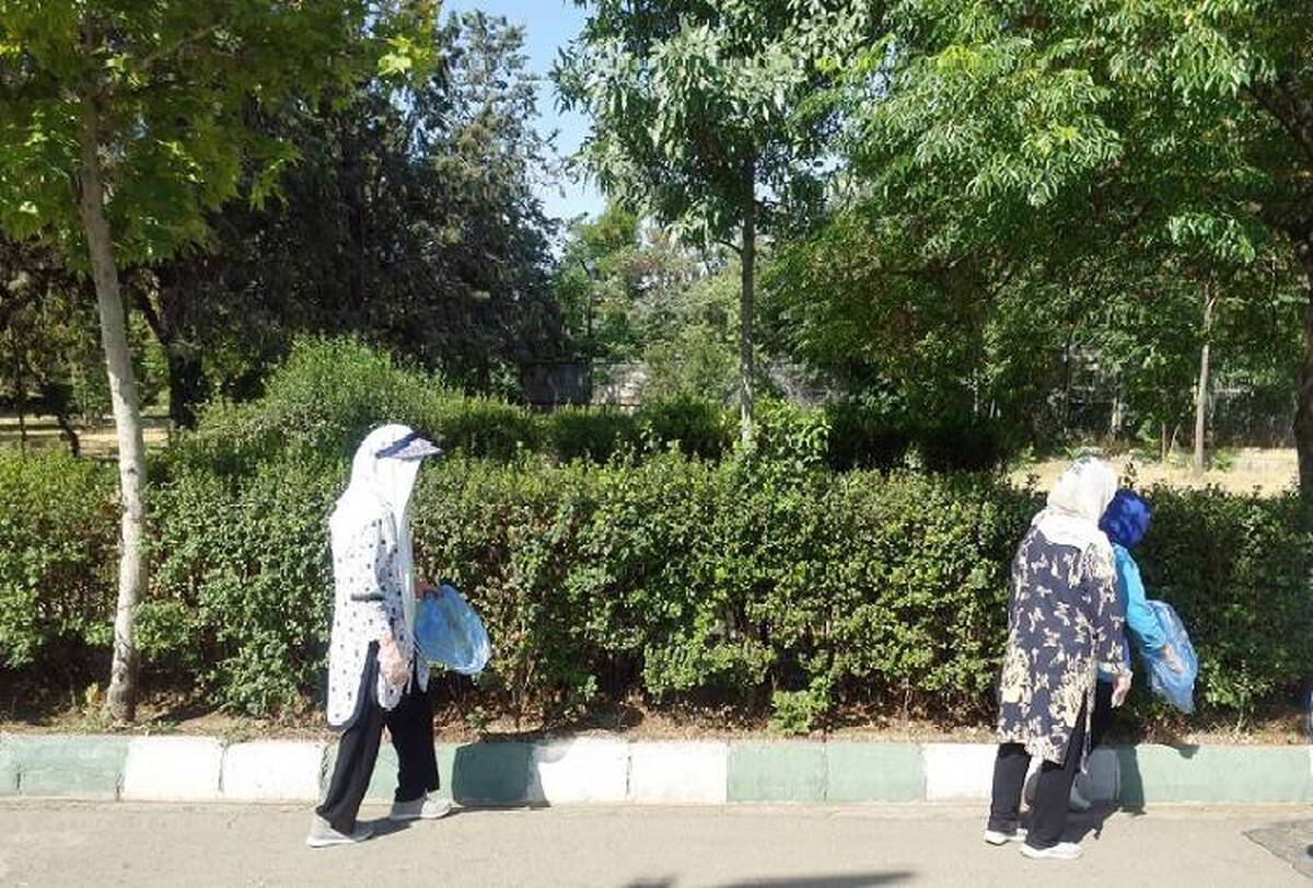 مشارکت بانوان حامی محیط‌زیست منطقه2 در پویش پاکسازی بوستان پردیسان/ بوستان پردیسان میزبان بانوان حامی محیط زیست