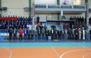 مسابقات فوتسال ایمپاسکو با حضور مدیران و مقامات محلی آغاز شد