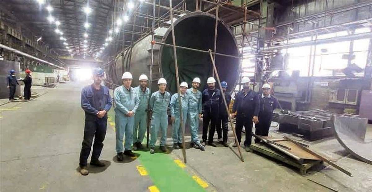 بومی‌سازی سیستم اگزوز دود «تاندم‌میل» نورد سرد در کارگاه اسکلت فلزی فولاد مبارکه