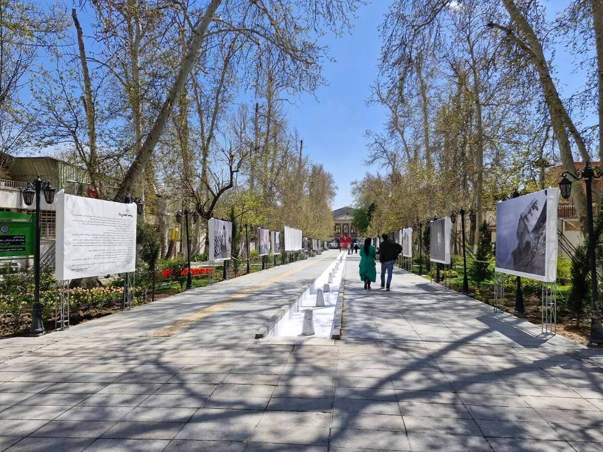 آغاز ساخت نمادها والمانهای جنگ تحمیلی آمریکایی ـ صهیونیستی در منطقه یک تهران 