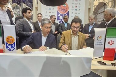 انعقاد دو تفاهم‌نامه مجتمع سنگان با مراکز علمی-مهارتی در نمایشگاه اینوکس مشهد
