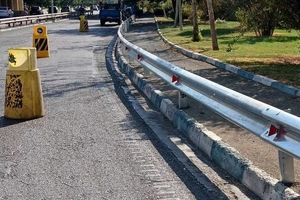 لوپ ارتباطی بزرگراه هاشمی رفسنجانی غرب به چمران جنوب، ایمن‌سازی شد