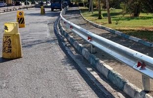 لوپ ارتباطی بزرگراه هاشمی رفسنجانی غرب به چمران جنوب، ایمن‌سازی شد