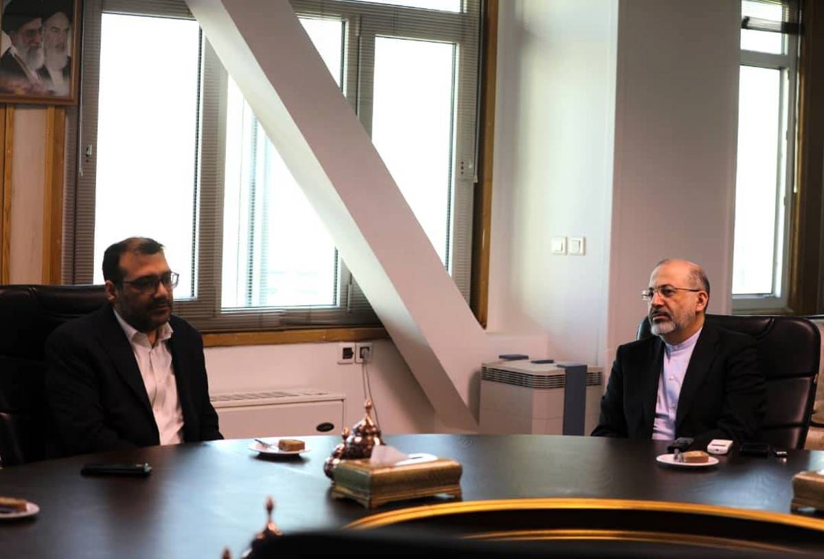 دیدار مدیرعامل اموال تملیکی با رئیس دیوان محاسبات