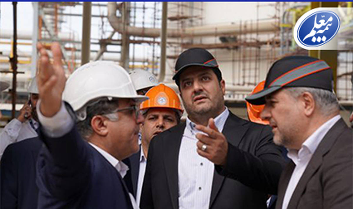 بازدید میدانی مدیرعامل موسسه صندوق ذخیره فرهنگیان از پتروشیمی‌های هلدینگ پتروفرهنگ