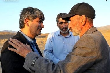 دیدار مدیرعامل گروه فولاد مبارکه با امام‌جمعه، فرمانده ناحیه مقاومت بسیج و فرمانده نیروی انتظامی شهرستان مبارکه