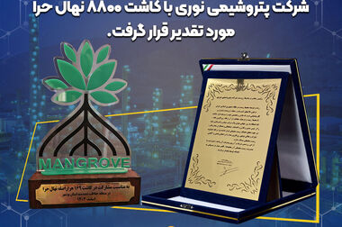 بازدید معاون توسعه کسب و کار و امور بین الملل هلدینگ تاپیکو از شرکت پتروشیمی نوری
