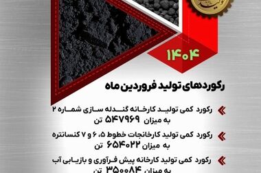  گل گهر در توسعه امروز و در آینده اقتصاد کشور نقش کلیدی دارد