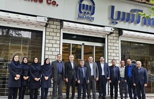 تودیع و معارفه رئیس شعب استان گیلان بیمه آسیا / بازدید عضو هیات مدیره از شعب استان