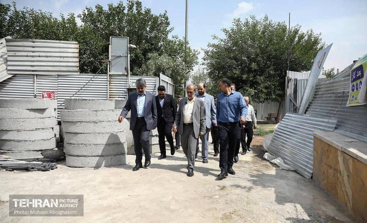 پروژه های منطقه ۴ تهران توسط مدیران ارشد شهری رصد شد