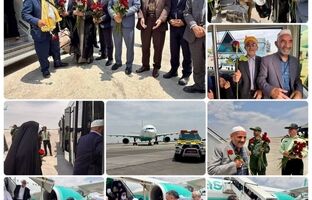 نخستین کاروان حجاج ایرانی دقایقی پیش وارد کشور شدند/ تداوم عملیات بازگشت حجاج تا 2 تیرماه