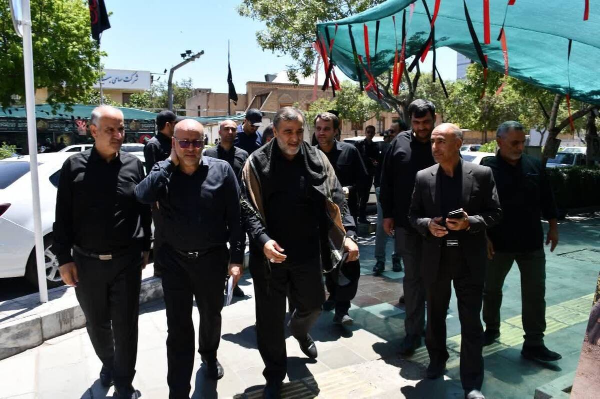  بازدید معاون بانک و بیمه وزارت اقتصاد از موکب بیمه ایران در مشهد