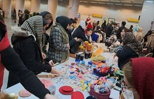  بازارچه خوداشتغالی بانوان در ایستگاه متروی آزادی