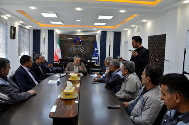 برگزاری مراسم تودیع و معارفه سرپرست طرح کمک به تامین زیربناهای واحد فرآوری تیتانیوم کهنوج
