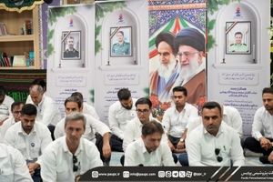 ادای احترام به قهرمانان وطن؛ آیین گرامیداشت شهدای جنگ ۱۲ روزه در پتروشیمی پردیس