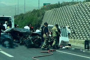 تصادف مرگبار در بزرگراه شهید حجازی/قصور دو راننده جان یکی از آنها را گرفت