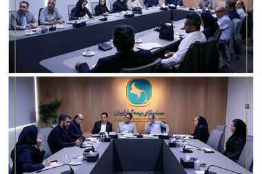 دیدار دبیرکل سندیکای بیمه‌گران ایران با مهرداد خواجه نوری دبیرکل اسبق سندیکا